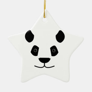 Panda Julgransprydnad Keramik