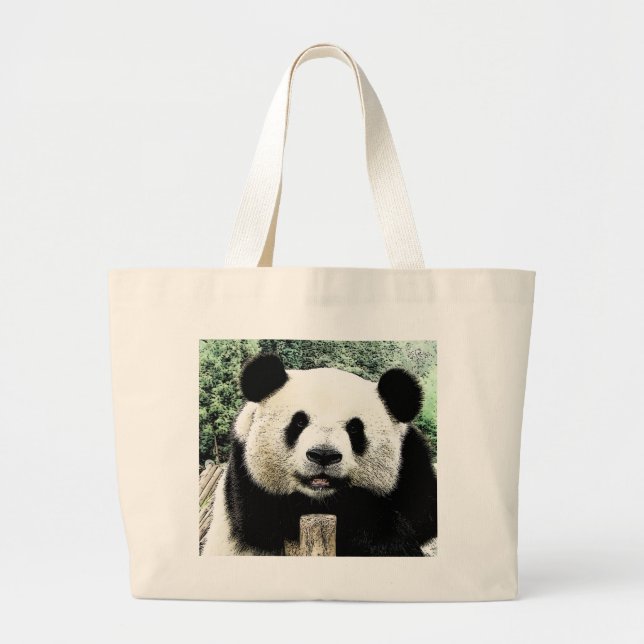Panda Jumbo Tygkasse (Framsidan)