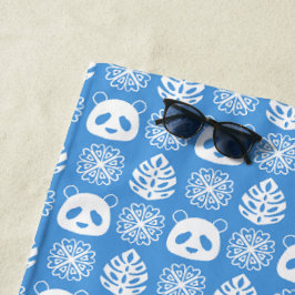 Panda Jungle Impression på Blue