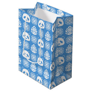 Panda Jungle Impression på Blue
