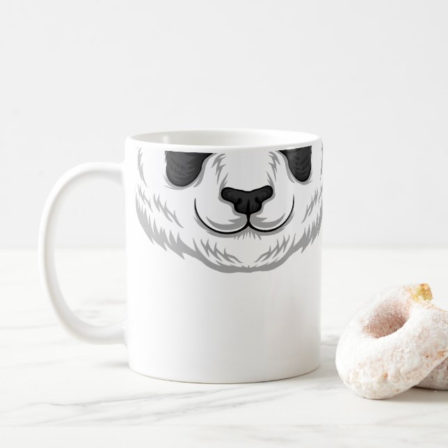 Panda Kaffemugg (Med munk)