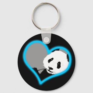 Panda kärlek. nyckelring