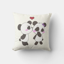 Panda Kärlek Pillows! <3 Kudde
