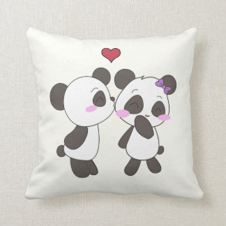 Panda Kärlek Pillows! <3 Kudde