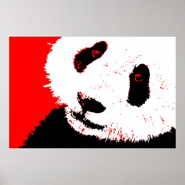 panda kärlek poster (Framsidan)