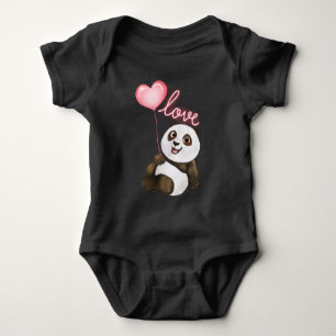 Panda Kärlek T Shirt
