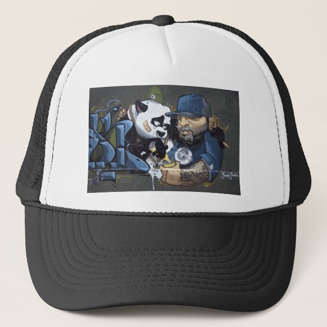 Panda Kärlek Truckerkeps (Framsida)