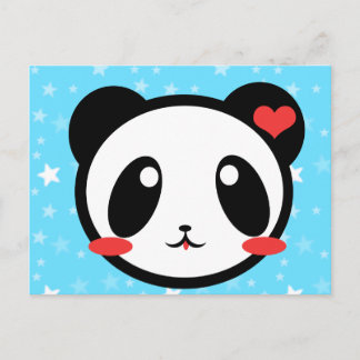 Panda Kärlek! Vykort