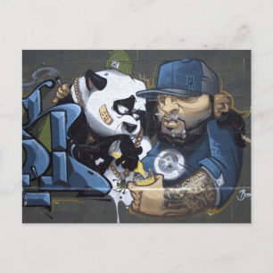Panda Kärlek Vykort