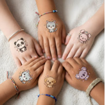 Panda, Kattunge, Valp, Kanin & Koala Djur Barn