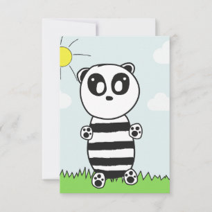 Panda Kid Kort