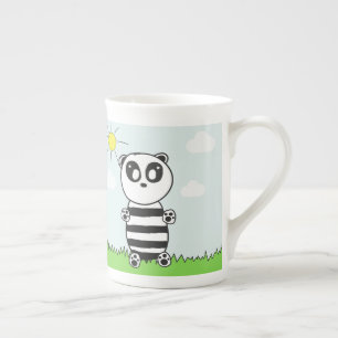 Panda Kids Benporslin Mugg