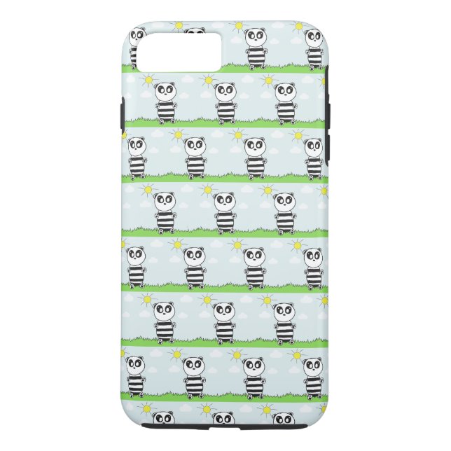 Panda Kids Case-Mate iPhone Skal (Baksida)