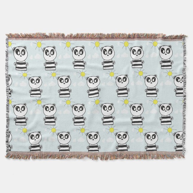 Panda Kids Filt (Framsidan)