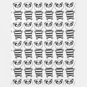 Panda Kids Fleecefilt