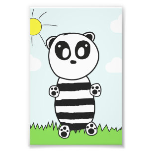 Panda Kids Fototryck