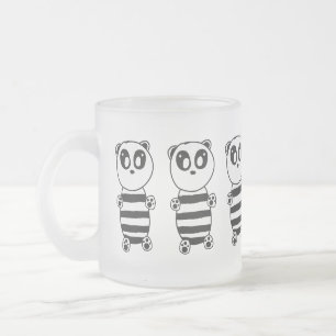 Panda Kids Frostad Glasmugg
