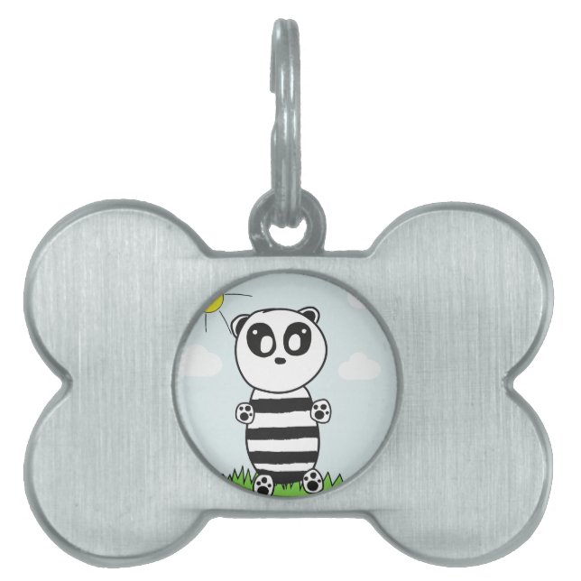 Panda Kids ID-bricka Husdjur (Framsidan)