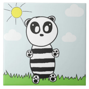 Panda Kids Kakelplatta