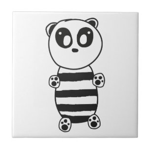 Panda Kids Kakelplatta