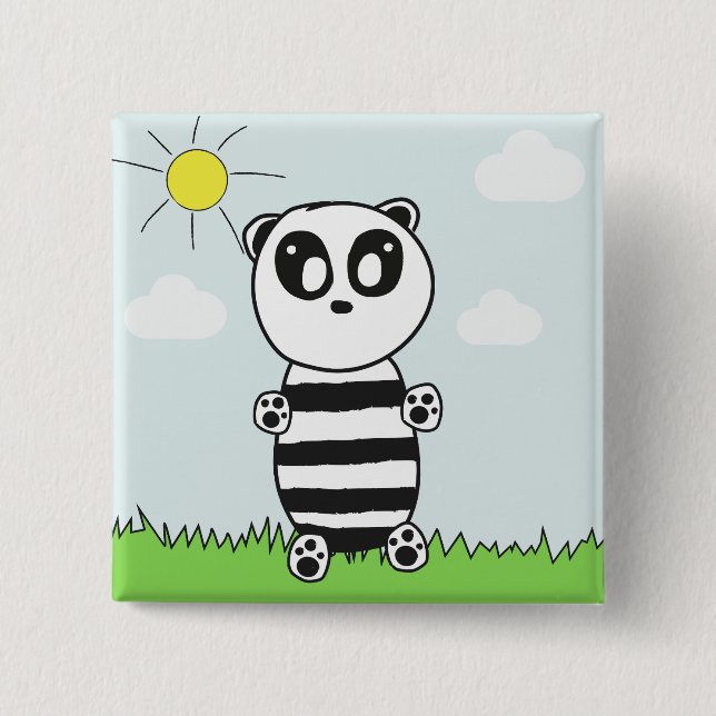 Panda Kids  Knapp (Framsida)