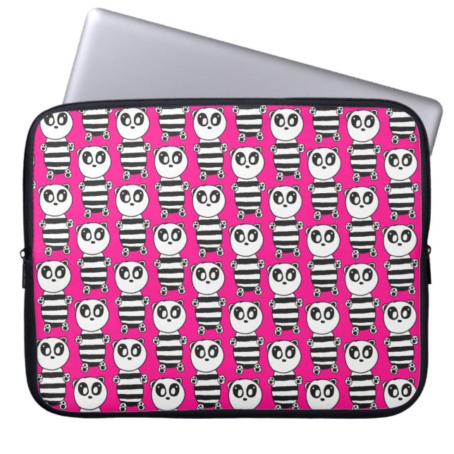 Panda Kids Laptop Fodral (Framsidan)