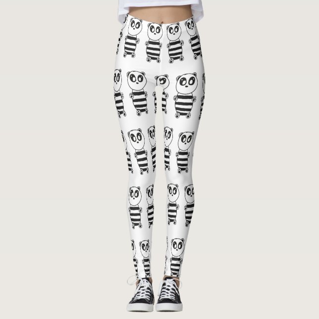 Panda Kids Leggings (Framsida)
