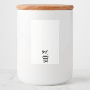 Panda Kids Mat Etikett