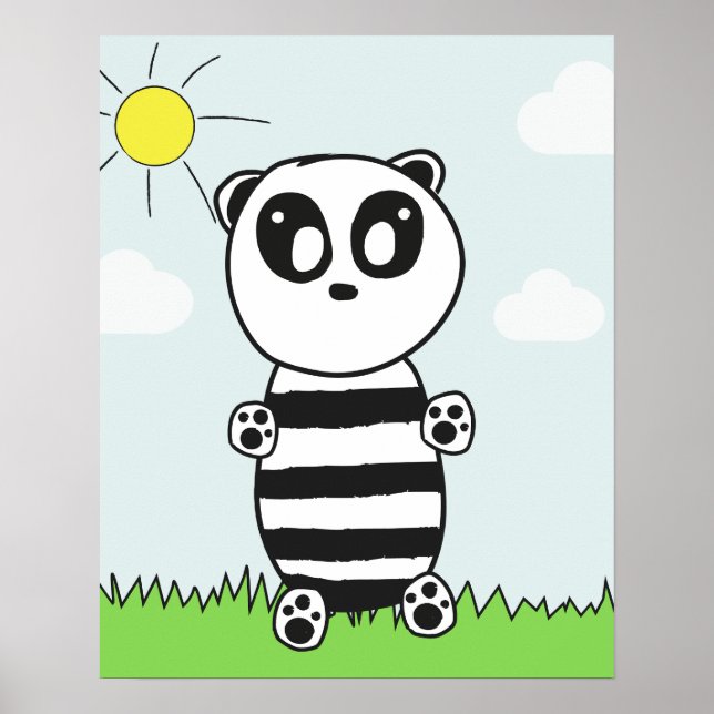 Panda Kids Poster (Framsidan)