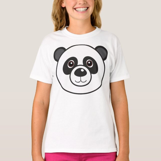 Panda Kids Shirt T (Framsida)