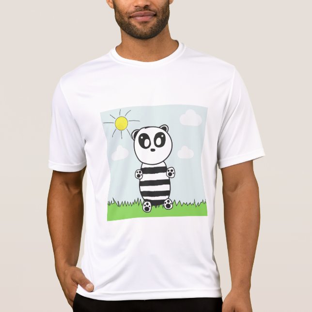 Panda Kids T Shirt (Framsida)