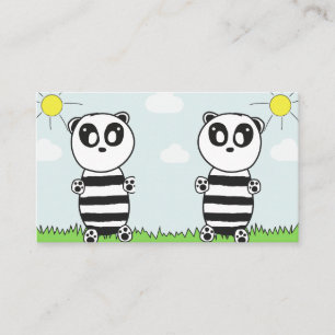 Panda Kids Visitkort