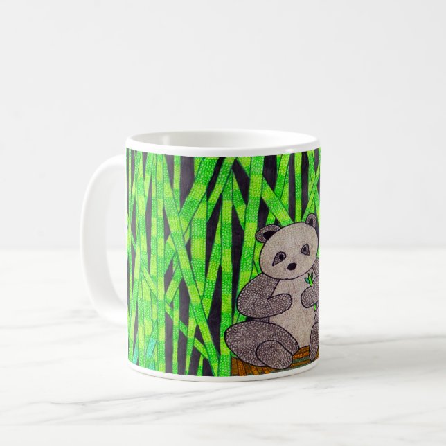 Panda - Klassisk Mugg (Framsida vänster)