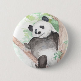 Panda, knappen Hängande ut design Knapp