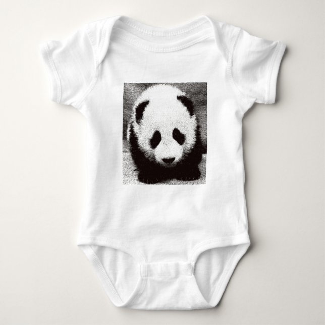 Panda-konstverk Tee Shirt (Framsida)