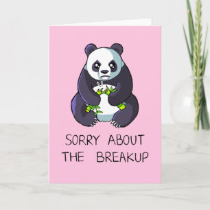 Panda-kortet för Ledsen av säkerhetskopiering Kort