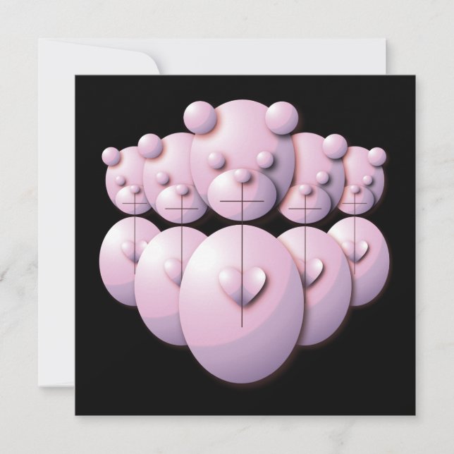 panda-kraft inbjudningar (Framsida)