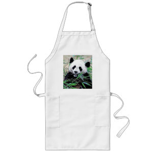 Panda Långt Förkläde