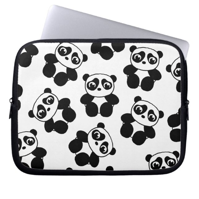 Panda Laptop Fodral (Framsidan)