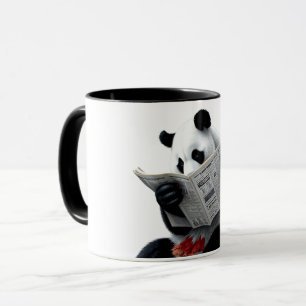 Panda-läsning Mugg