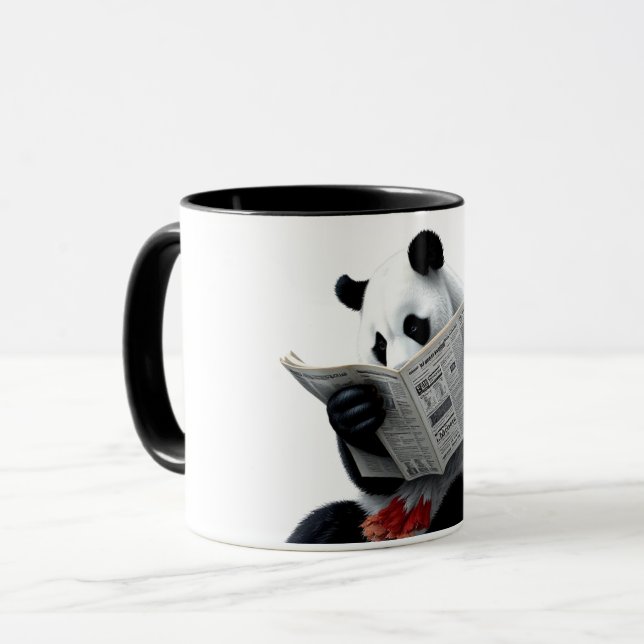Panda-läsning Mugg (Framsida vänster)