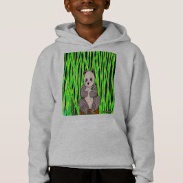 Panda (livlig) - Pojktröja med hood T Shirt