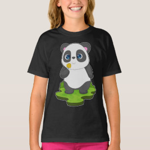 Panda Lollipop T Shirt