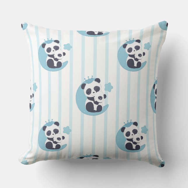 Panda Lover | Life Is Better With A Panda Kudde (Framsida)