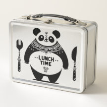Panda Lunch Time Box - Bränn din Roligt