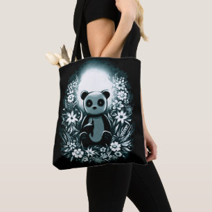 Panda Måne Tygkasse