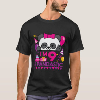 Panda med ballong 9 Py T Shirt