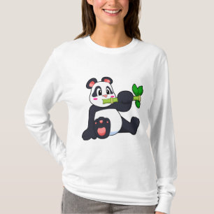 Panda med Bamboo T Shirt