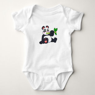 Panda med Bamboo T Shirt