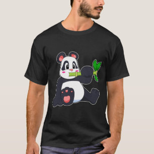 Panda med Bamboo T Shirt